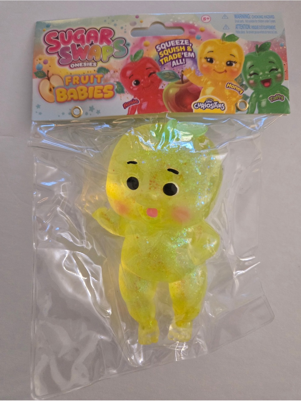 Sugar Swaps Fruit Babies Honey Lemon | ORB Curiosities Glitter Squishy NEW